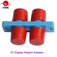 Adaptador de fibra óptica estándar duplex FC Duplex